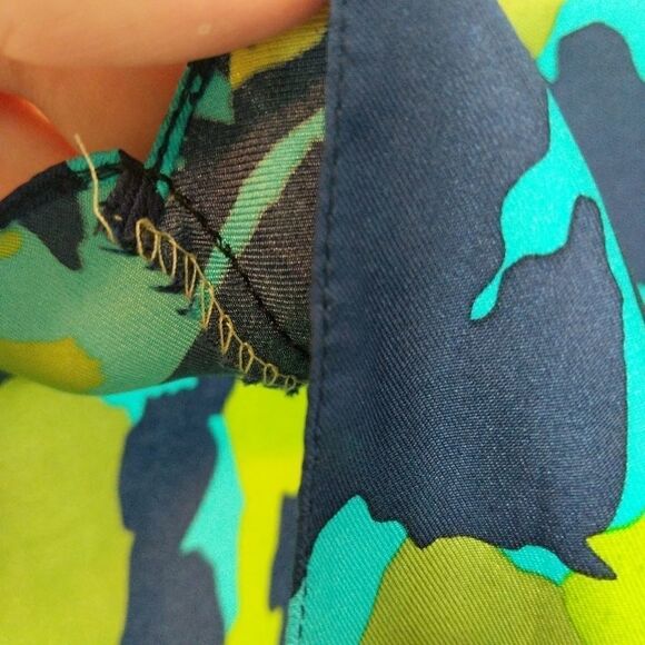 Tibi Multicolor Blouse sequin beaded panel Women's - Picture 3 of 6